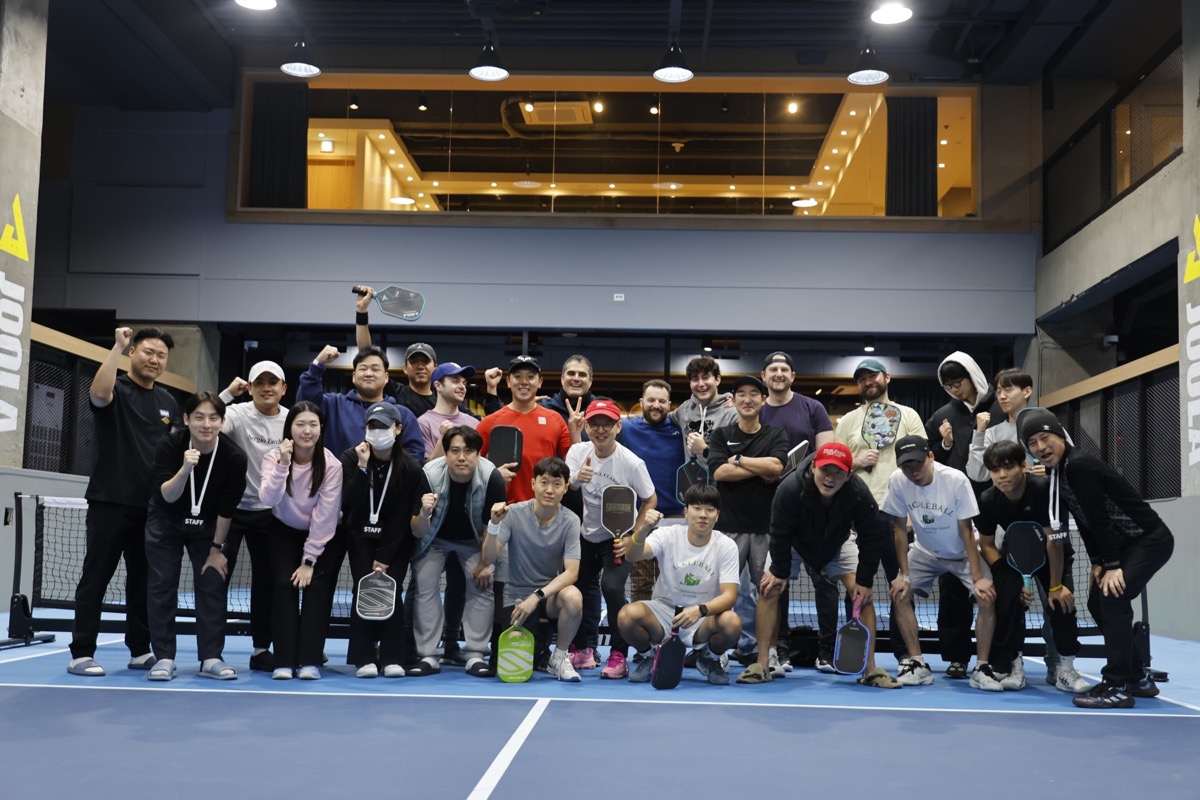 스포모티브 피클볼 커뮤니티 단체 사진